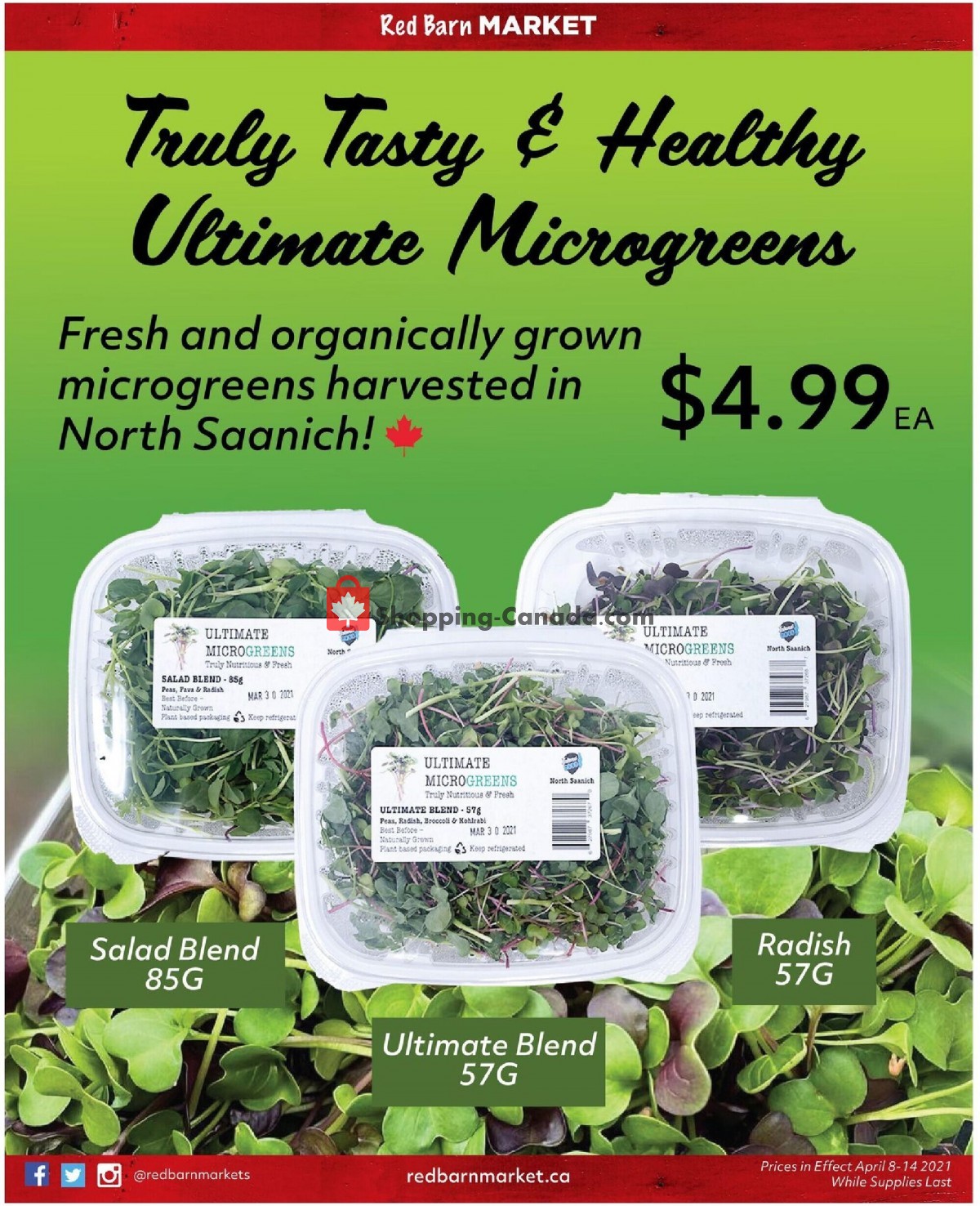 Red Barn Market flyer from Thursday April 8, 2021 to Wednesday April 14, 2021 - page 9