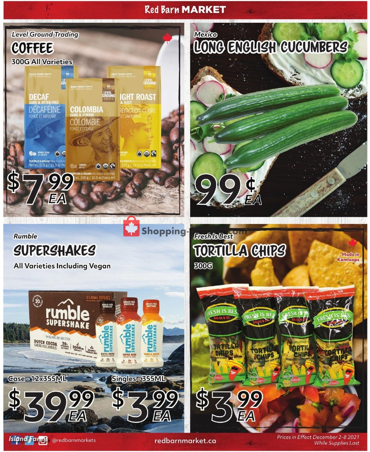 Red Barn Market flyer from Thursday December 2, 2021 to Wednesday December 8, 2021 - page 2