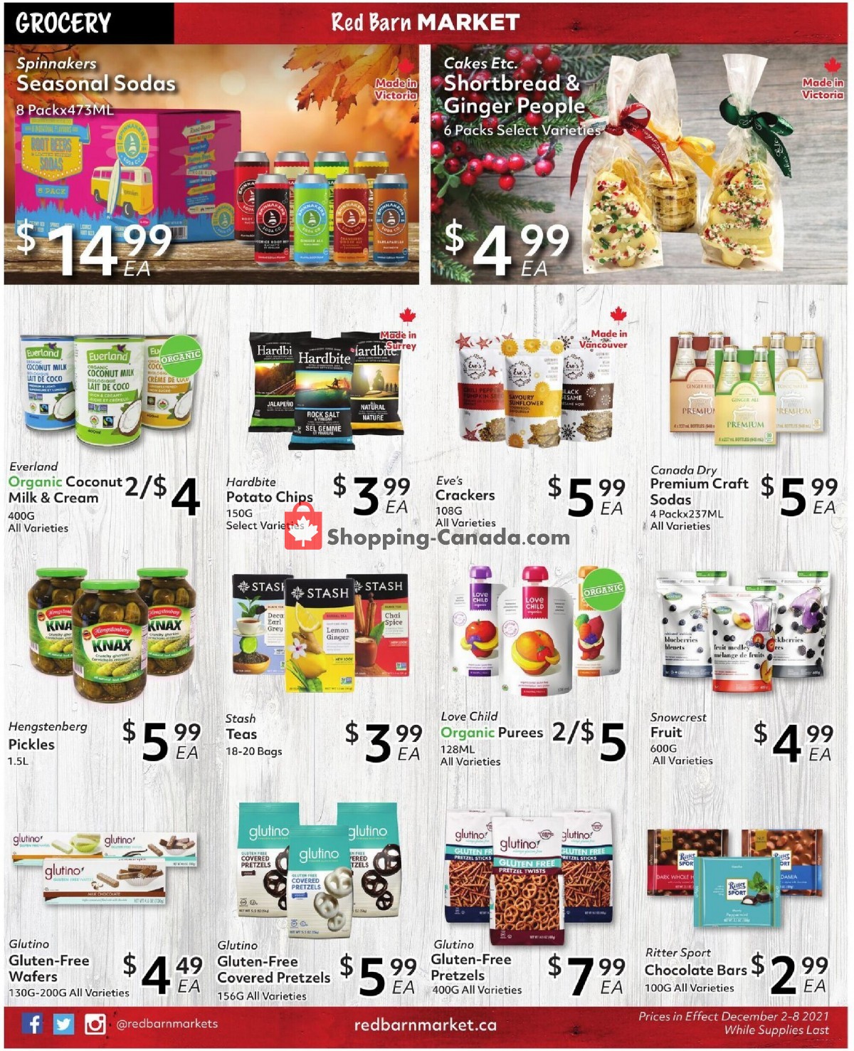 Red Barn Market flyer from Thursday December 2, 2021 to Wednesday December 8, 2021 - page 5