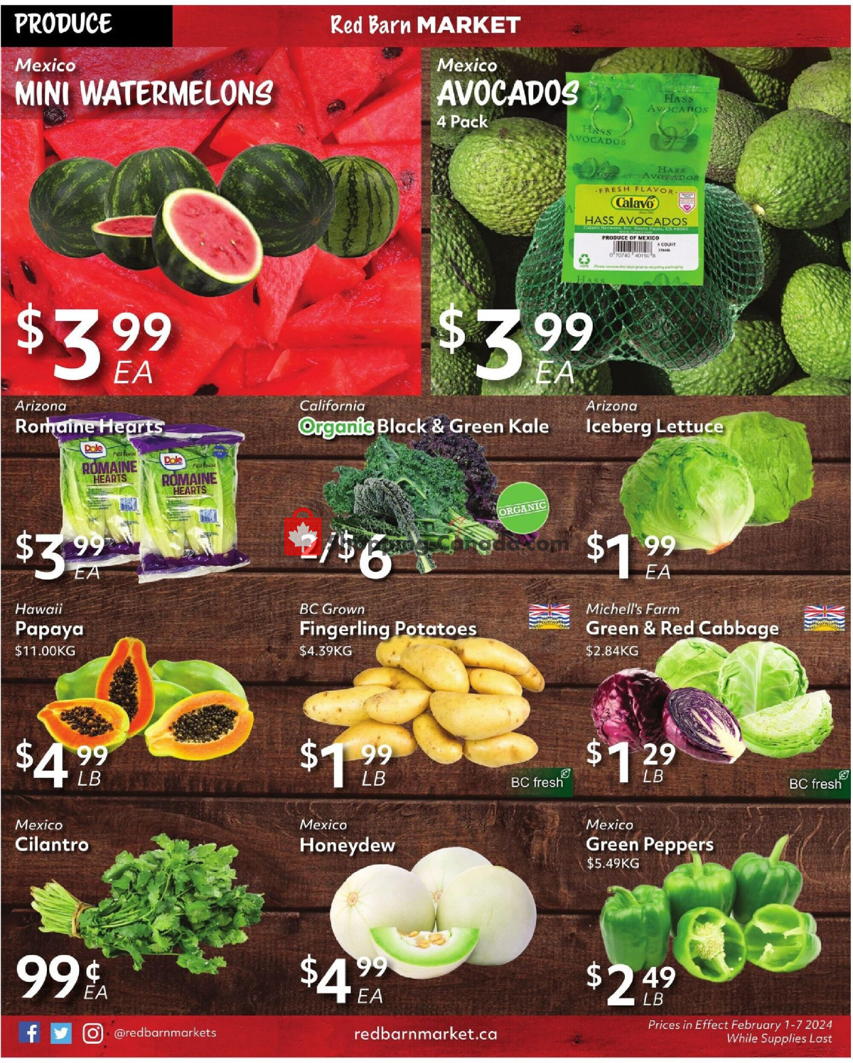Red Barn Market flyer from Thursday February 1, 2024 to Wednesday February 7, 2024 - page 6