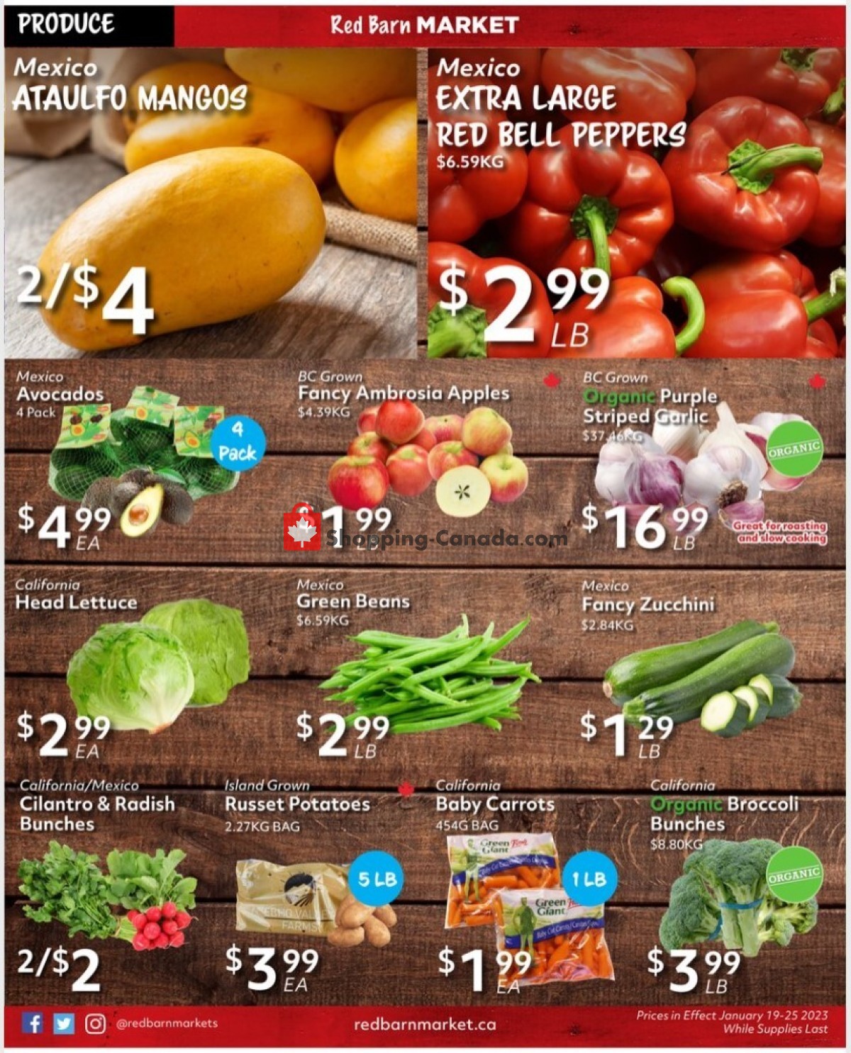 Red Barn Market flyer from Thursday January 19, 2023 to Wednesday January 25, 2023 - page 6