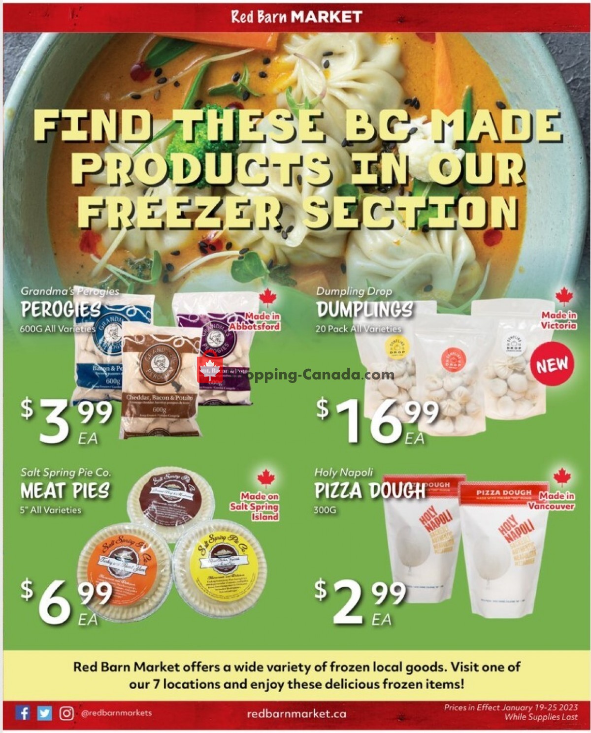 Red Barn Market flyer from Thursday January 19, 2023 to Wednesday January 25, 2023 - page 7