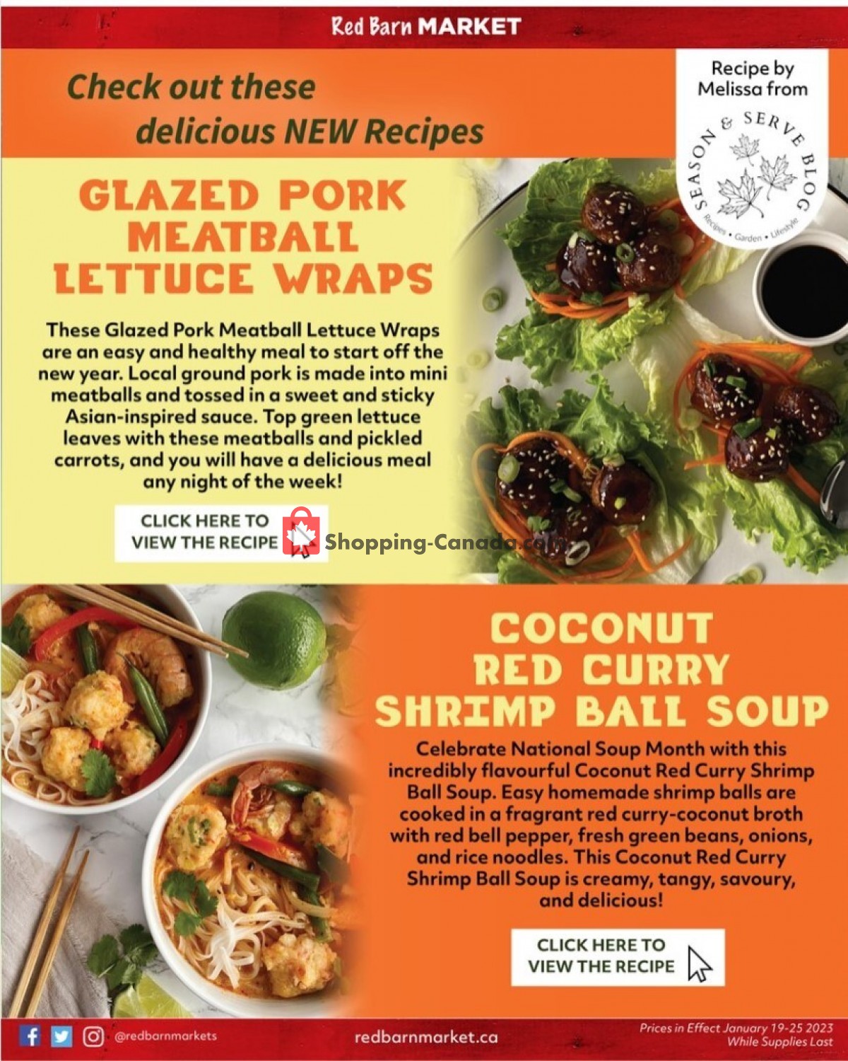 Red Barn Market flyer from Thursday January 19, 2023 to Wednesday January 25, 2023 - page 8