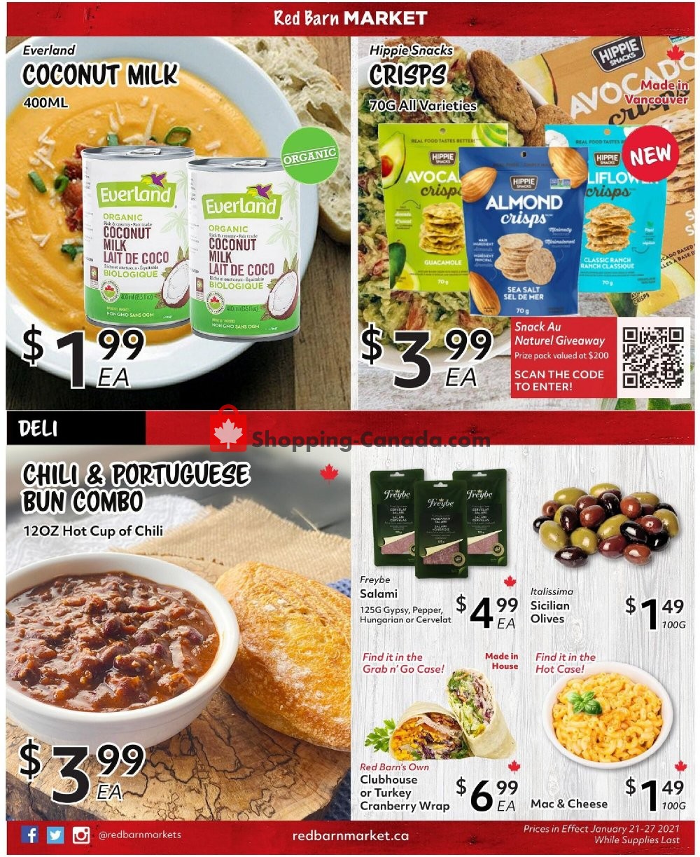 Red Barn Market flyer from Thursday January 21, 2021 to Wednesday January 27, 2021 - page 3