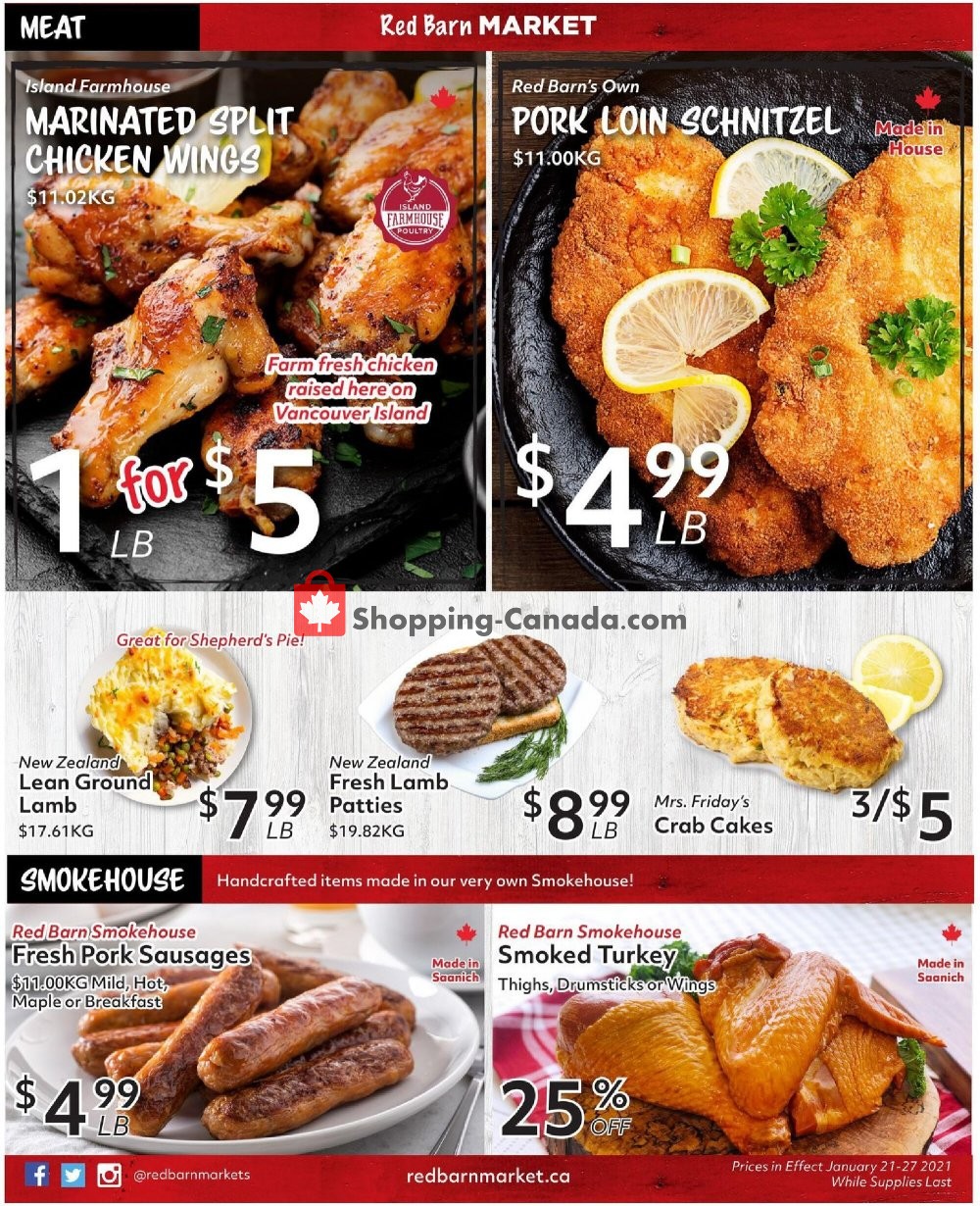 Red Barn Market flyer from Thursday January 21, 2021 to Wednesday January 27, 2021 - page 4