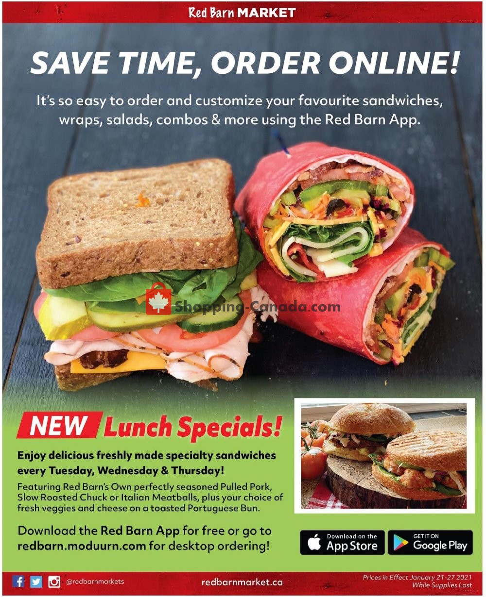 Red Barn Market flyer from Thursday January 21, 2021 to Wednesday January 27, 2021 - page 8
