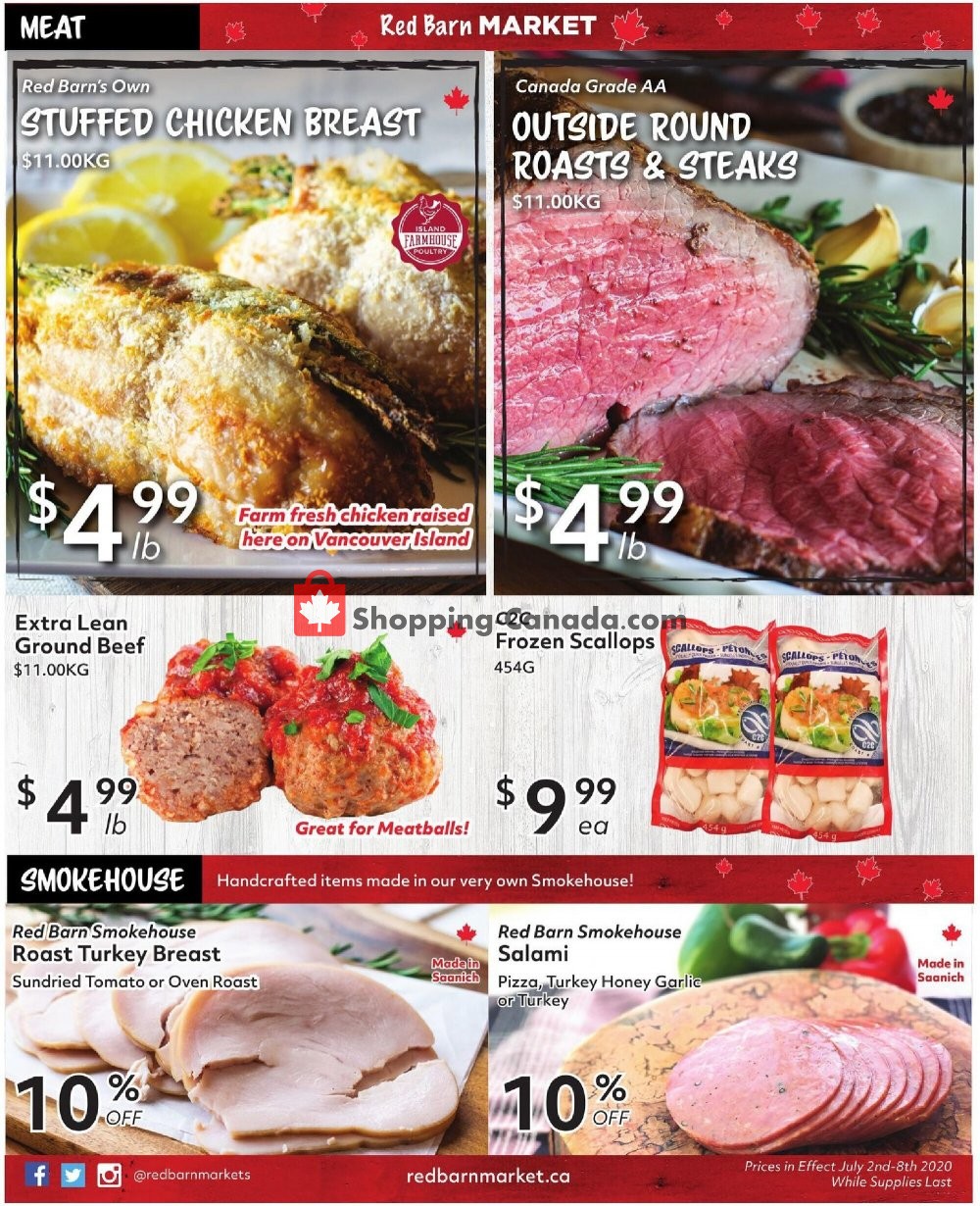 Red Barn Market flyer from Thursday July 2, 2020 to Wednesday July 8, 2020 - page 4