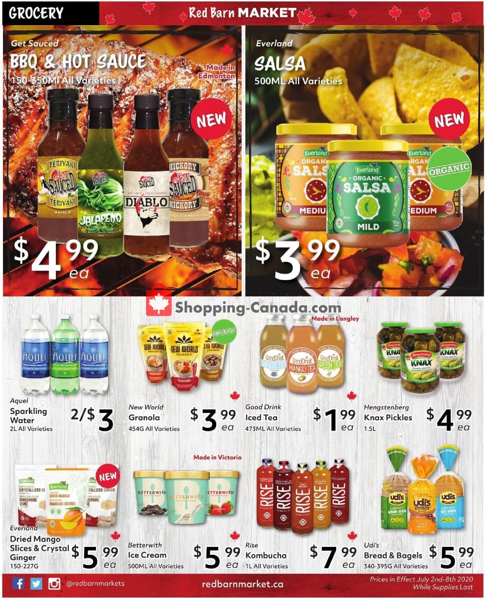Red Barn Market flyer from Thursday July 2, 2020 to Wednesday July 8, 2020 - page 5