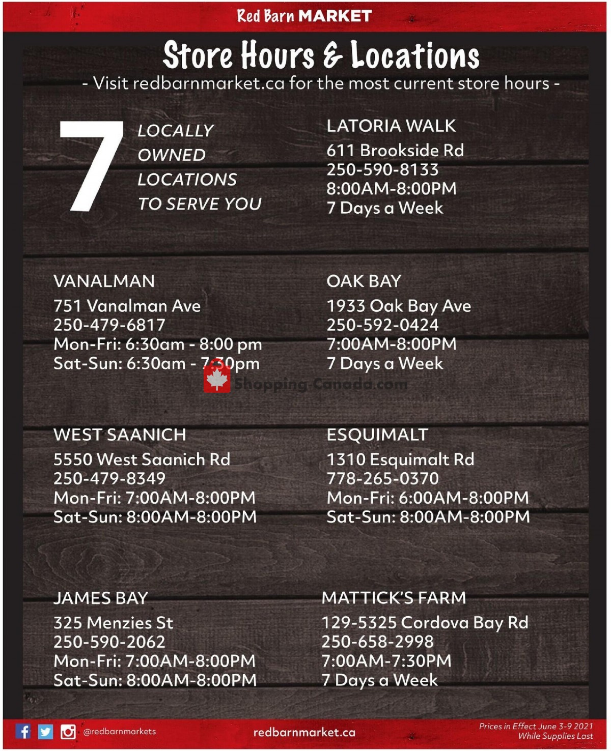 Red Barn Market flyer from Thursday June 3, 2021 to Wednesday June 9, 2021 - page 10