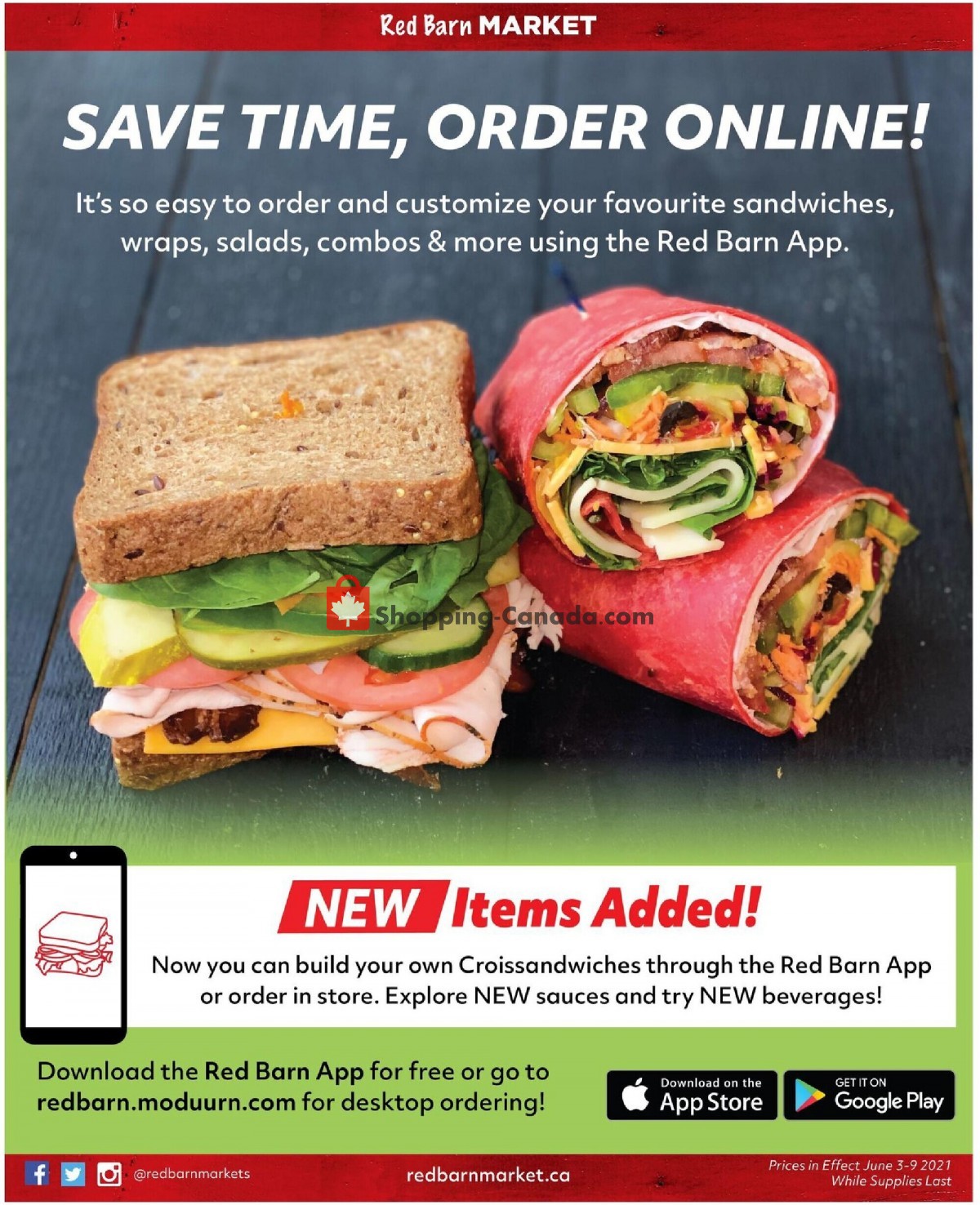 Red Barn Market flyer from Thursday June 3, 2021 to Wednesday June 9, 2021 - page 9