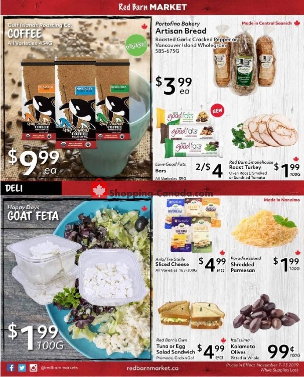 Red Barn Market flyer from Thursday November 7, 2019 to Wednesday November 13, 2019 - page 2