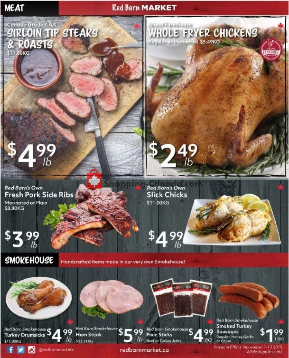 Red Barn Market flyer from Thursday November 7, 2019 to Wednesday November 13, 2019 - page 3