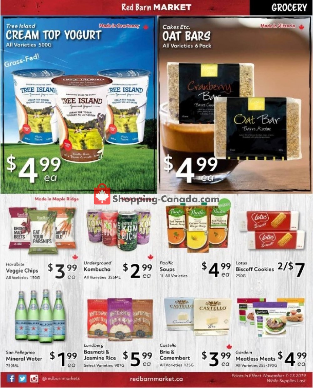 Red Barn Market flyer from Thursday November 7, 2019 to Wednesday November 13, 2019 - page 4