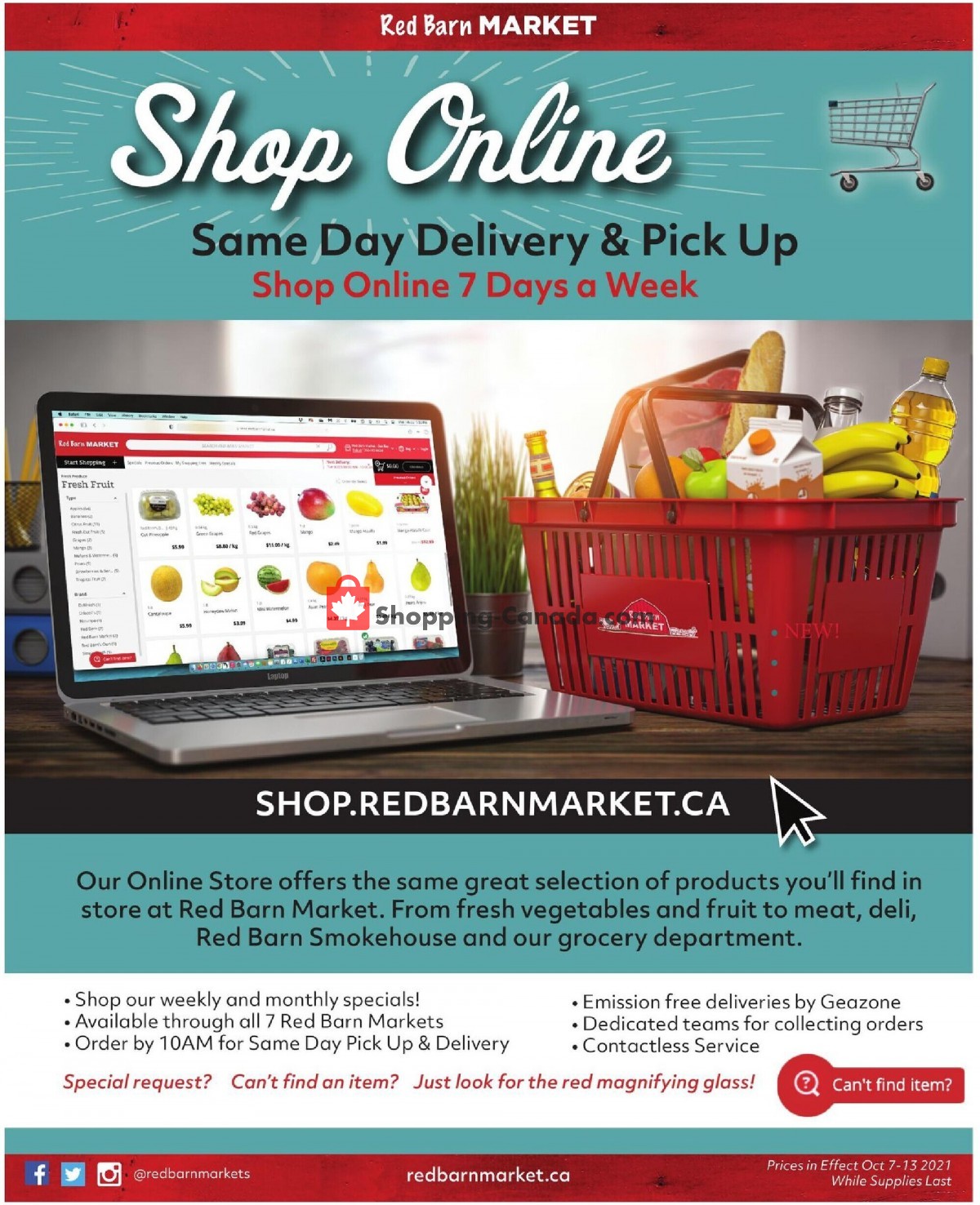 Red Barn Market flyer from Thursday October 7, 2021 to Wednesday October 13, 2021 - page 10