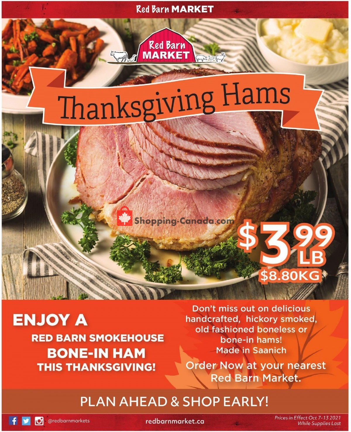 Red Barn Market flyer from Thursday October 7, 2021 to Wednesday October 13, 2021 - page 4