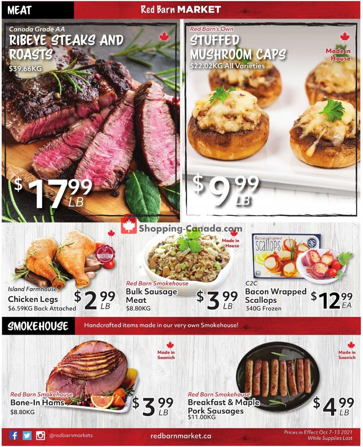 Red Barn Market flyer from Thursday October 7, 2021 to Wednesday October 13, 2021 - page 5