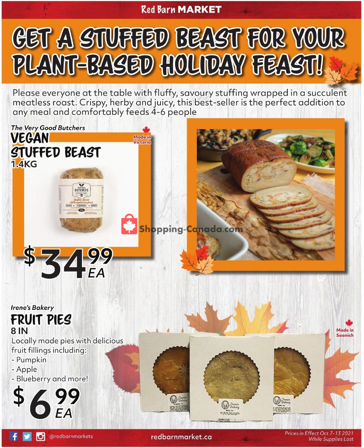 Red Barn Market flyer from Thursday October 7, 2021 to Wednesday October 13, 2021 - page 6