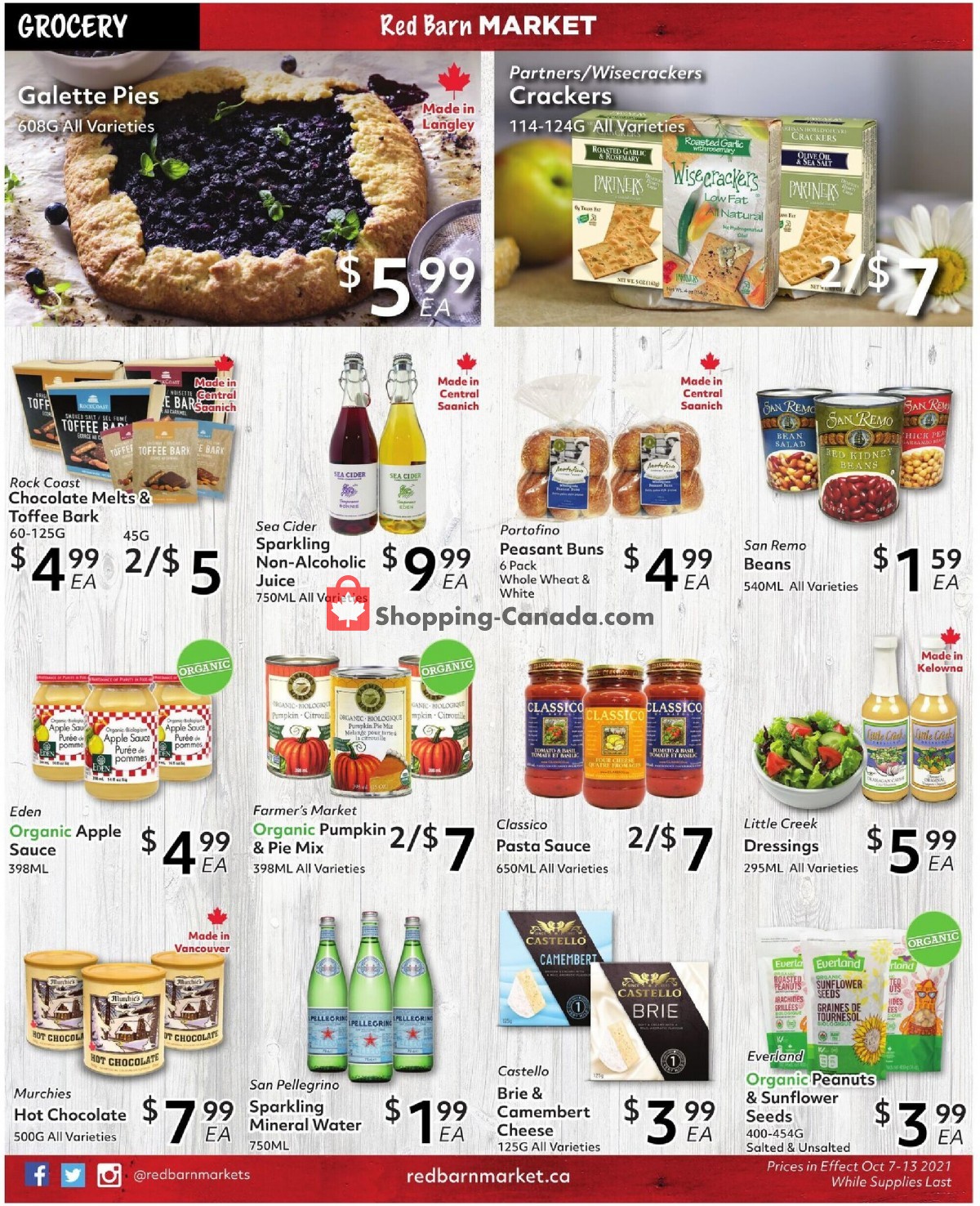 Red Barn Market flyer from Thursday October 7, 2021 to Wednesday October 13, 2021 - page 7