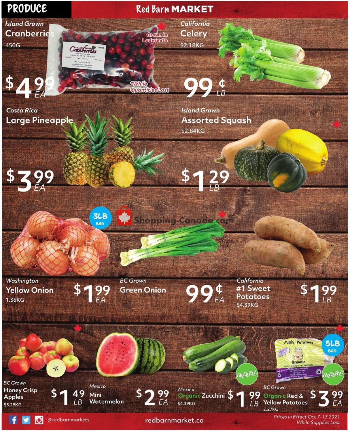 Red Barn Market flyer from Thursday October 7, 2021 to Wednesday October 13, 2021 - page 9