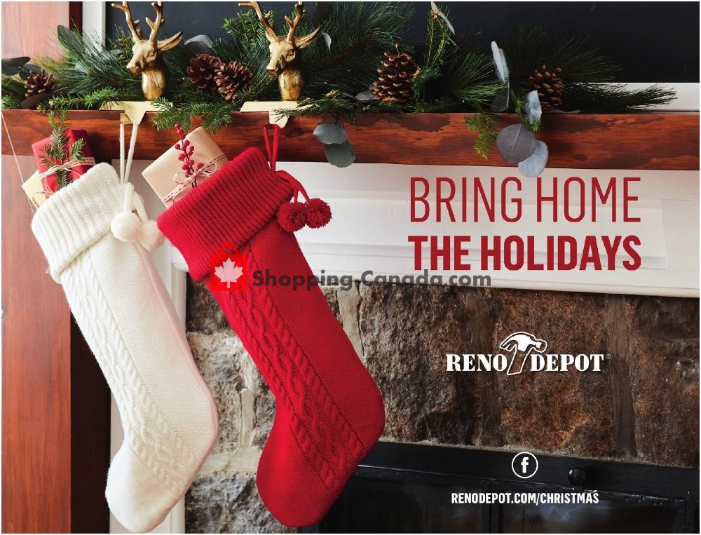 Réno Dépôt flyer from Saturday November 2, 2019 to Wednesday December 25, 2019 - page 1