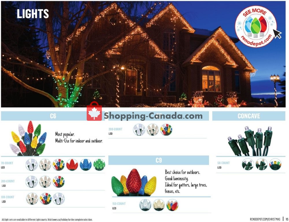 Réno Dépôt flyer from Saturday November 2, 2019 to Wednesday December 25, 2019 - page 15