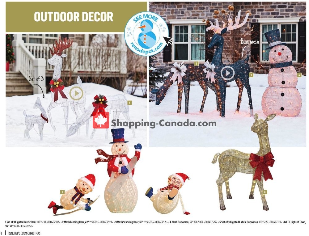 Réno Dépôt flyer from Saturday November 2, 2019 to Wednesday December 25, 2019 - page 6