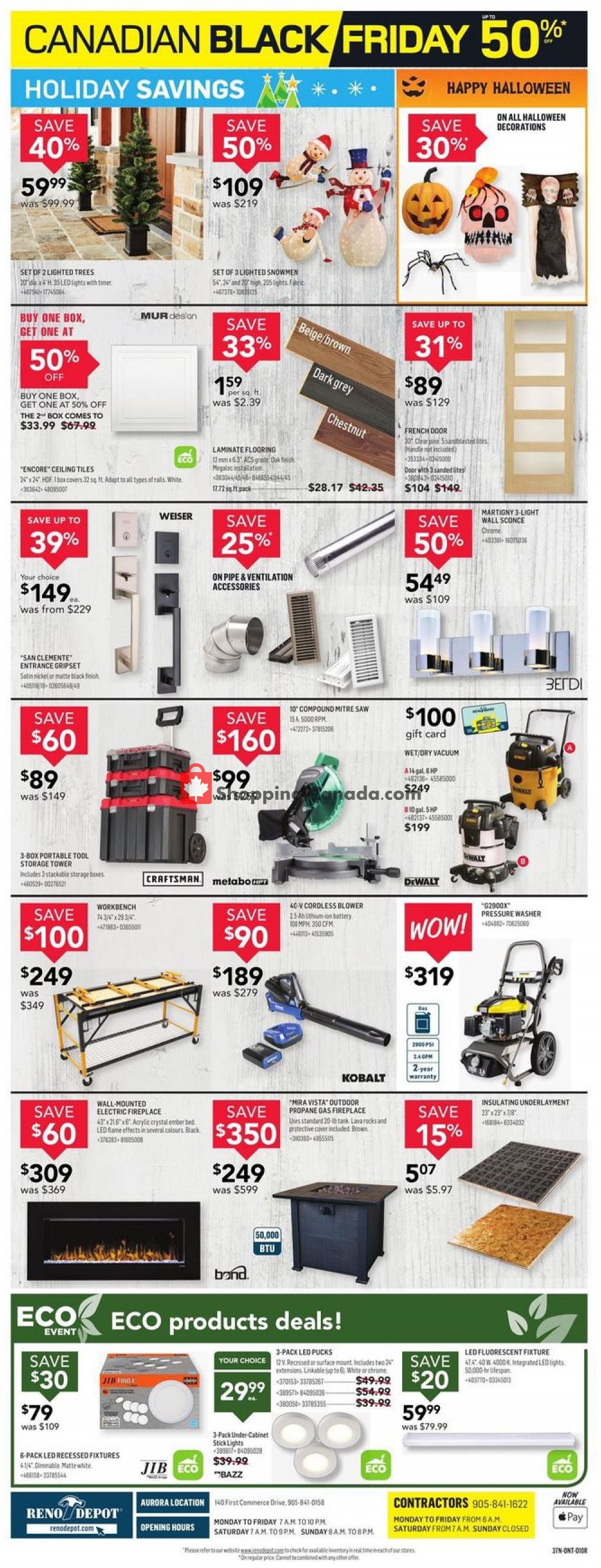 Réno Dépôt flyer from Thursday October 10, 2019 to Wednesday October 16, 2019 - page 4