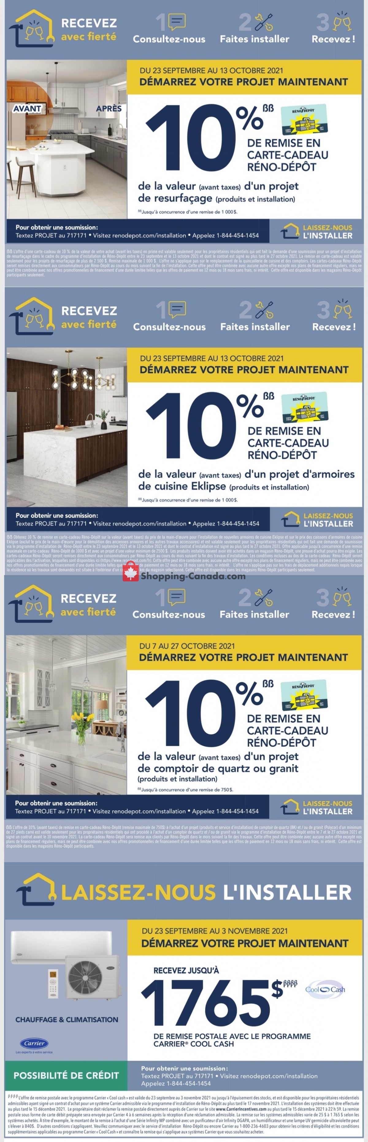 Réno Dépôt flyer from Thursday October 7, 2021 to Wednesday October 13, 2021 - page 14