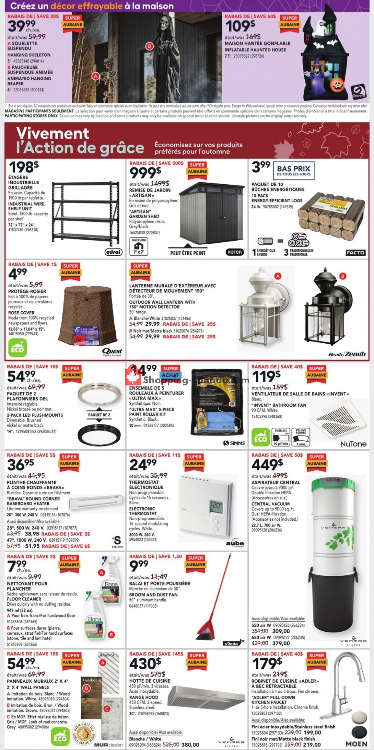 Réno Dépôt flyer from Thursday October 7, 2021 to Wednesday October 13, 2021 - page 2