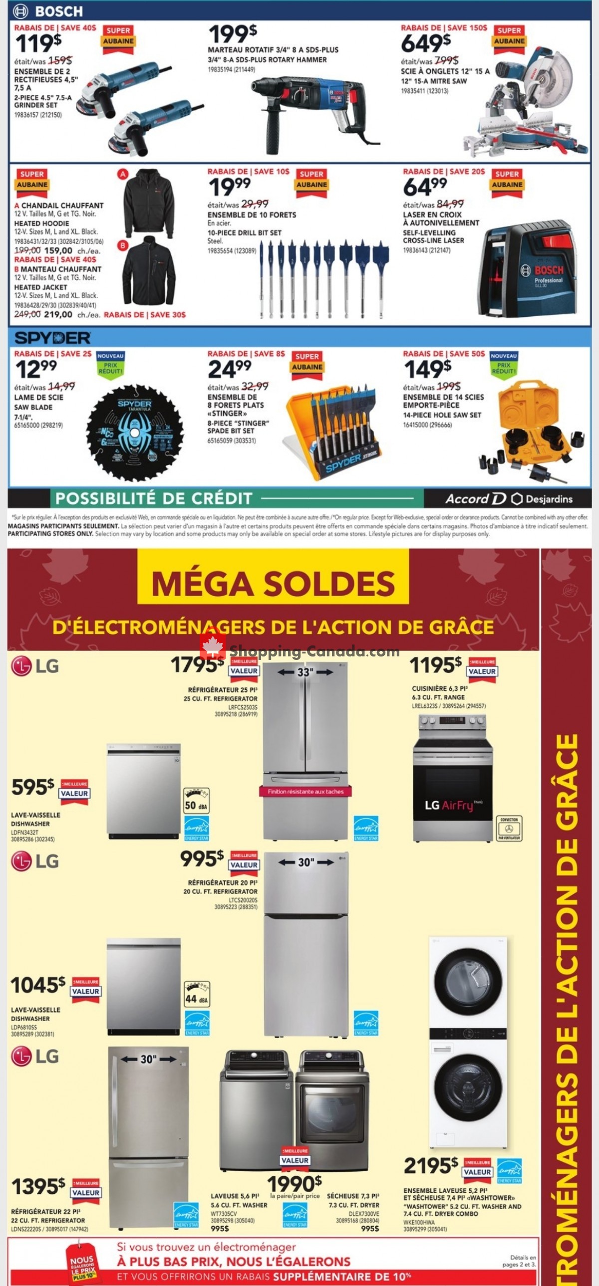 Réno Dépôt flyer from Thursday October 7, 2021 to Wednesday October 13, 2021 - page 8
