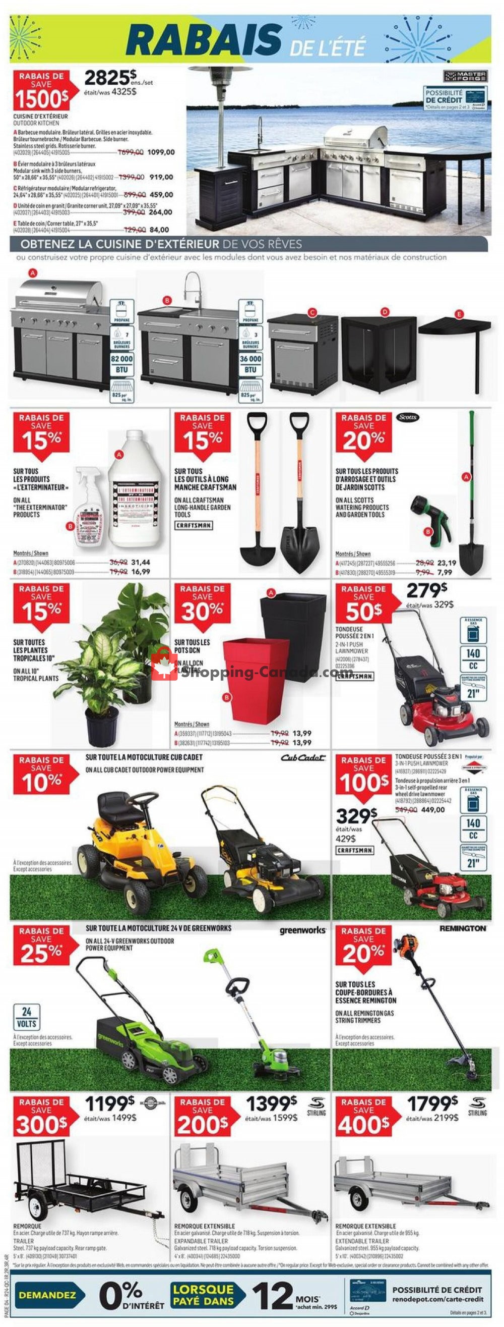 Réno Dépôt flyer from Thursday July 9, 2020 to Wednesday July 15, 2020 - page 5