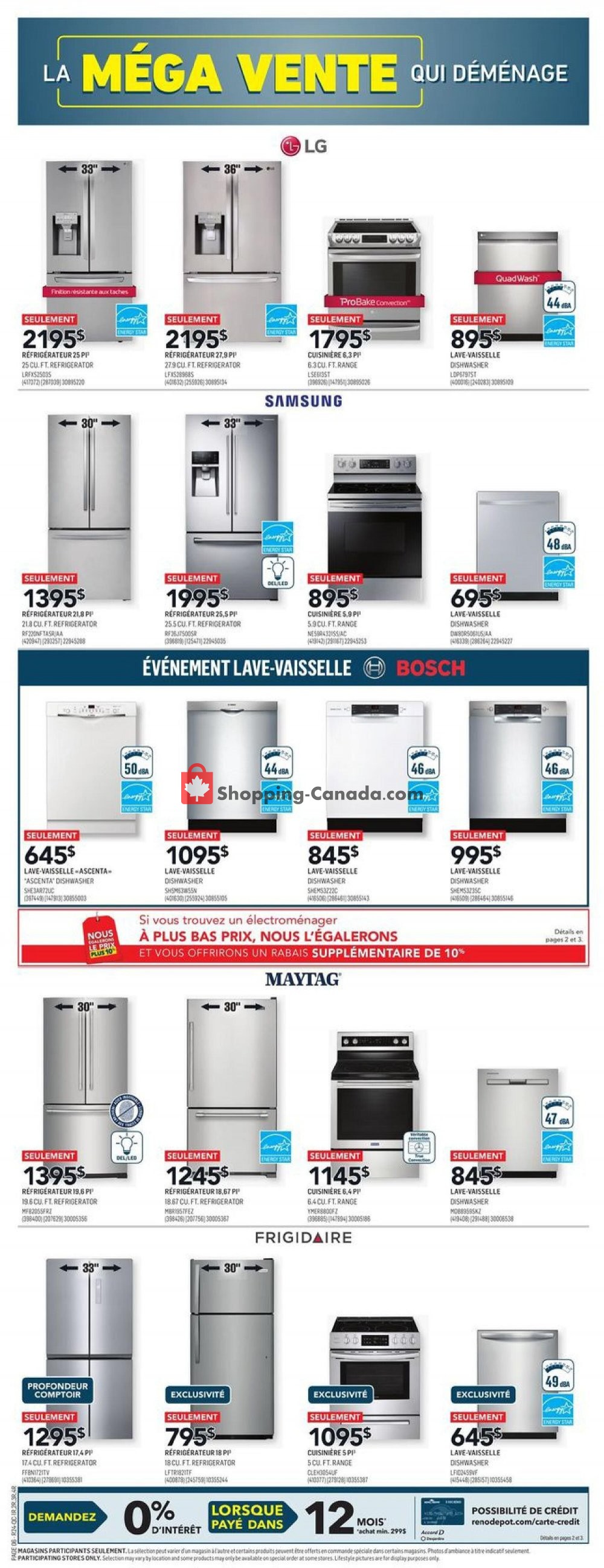 Réno Dépôt flyer from Thursday July 9, 2020 to Wednesday July 15, 2020 - page 7