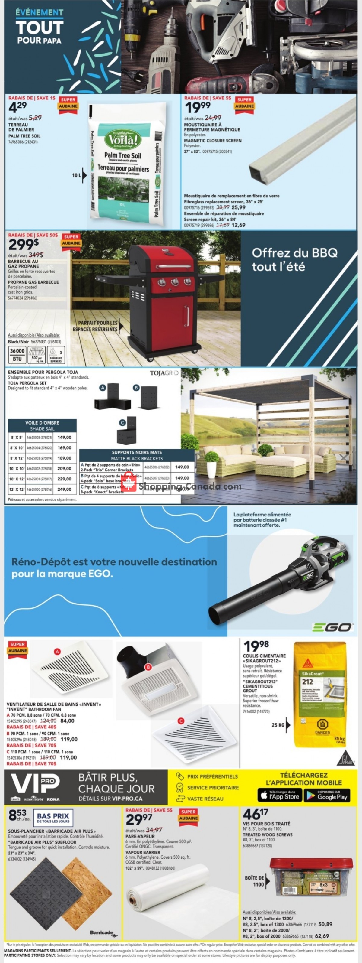 Réno Dépôt flyer from Thursday June 10, 2021 to Wednesday June 16, 2021 - page 2
