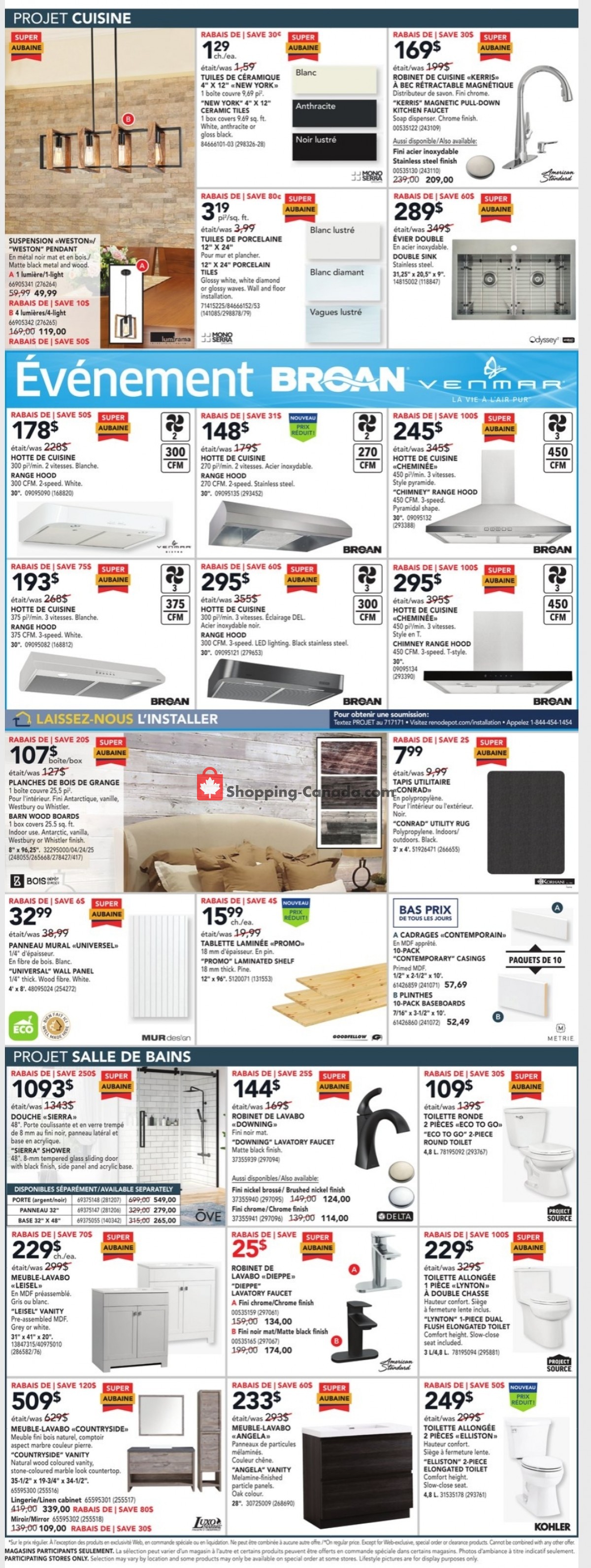 Réno Dépôt flyer from Thursday June 10, 2021 to Wednesday June 16, 2021 - page 7