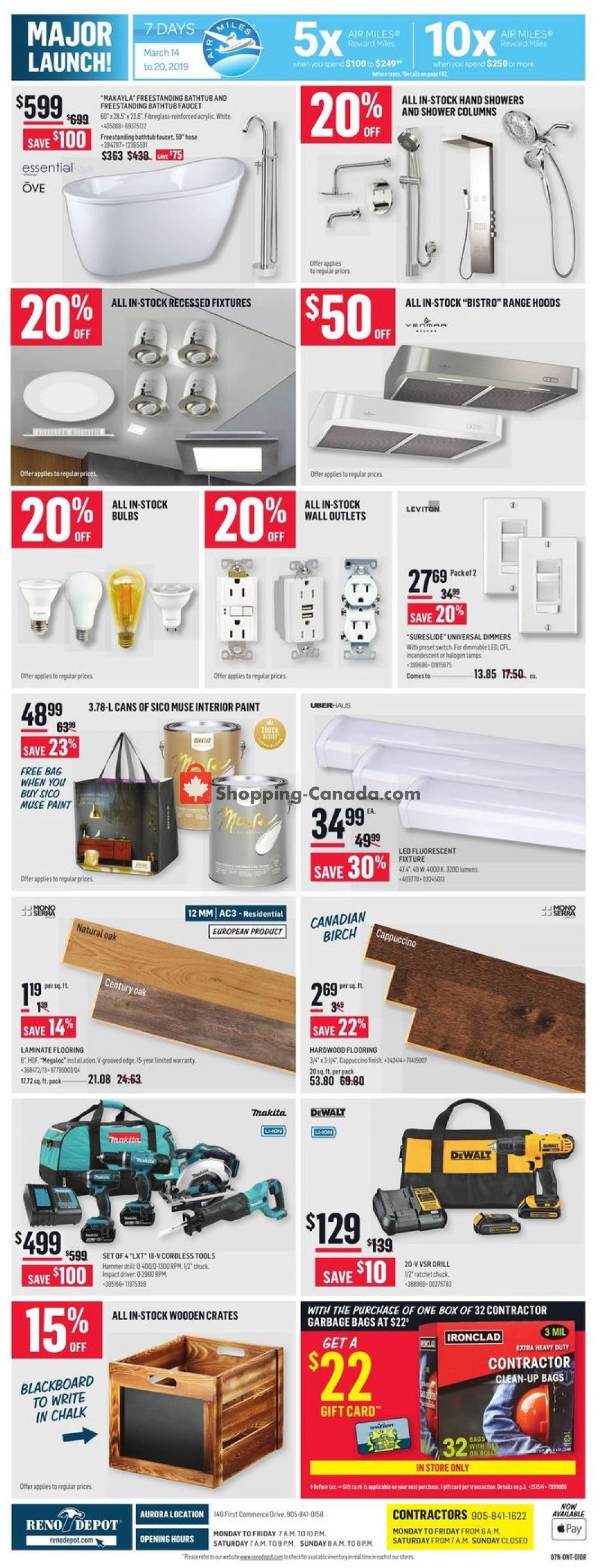 Réno Dépôt flyer from Thursday March 14, 2019 to Wednesday March 20, 2019 - page 6