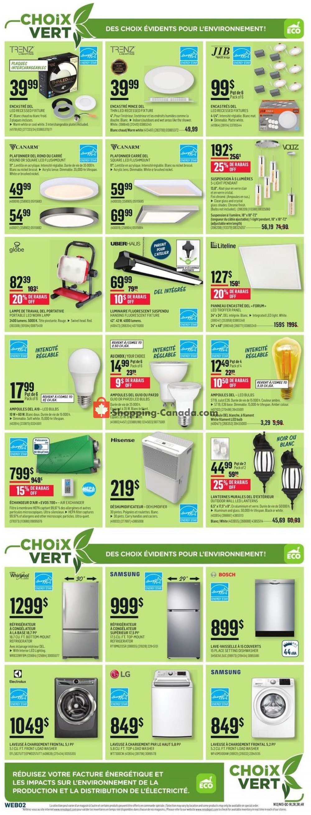 Réno Dépôt flyer from Thursday April 18, 2019 to Wednesday April 24, 2019 - page 10