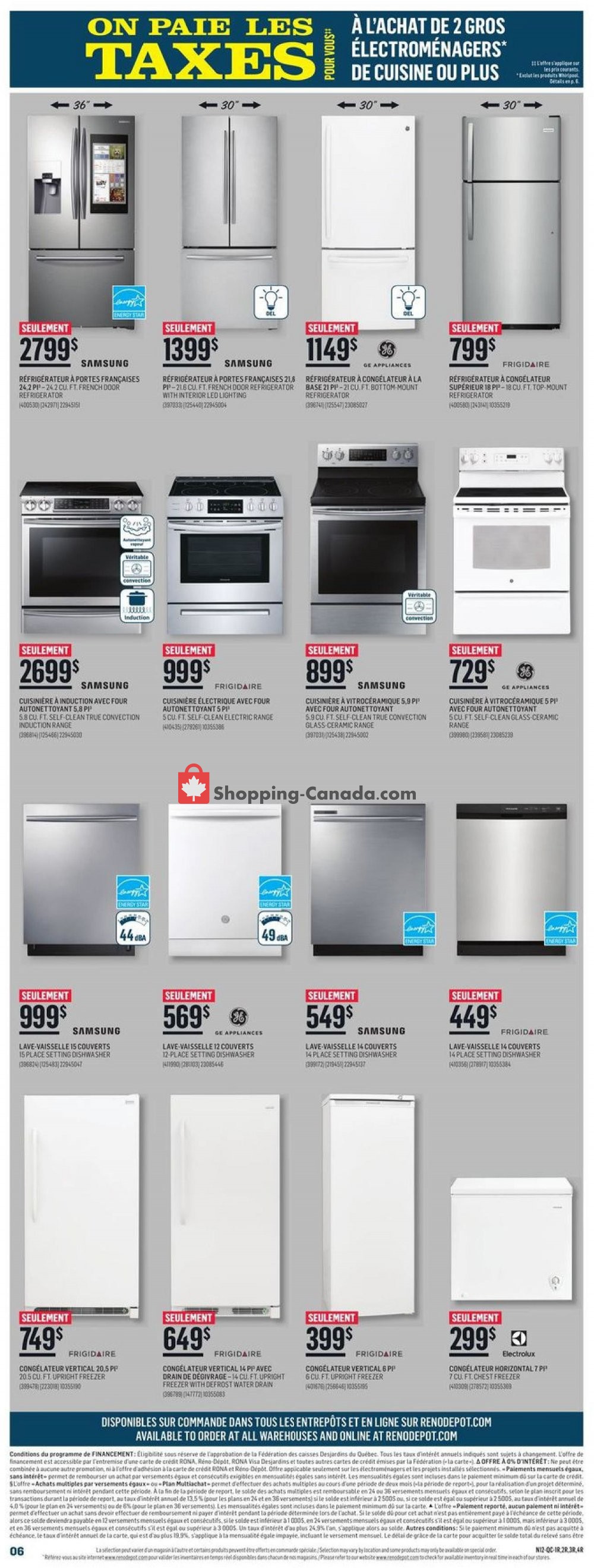 Réno Dépôt flyer from Thursday April 18, 2019 to Wednesday April 24, 2019 - page 6