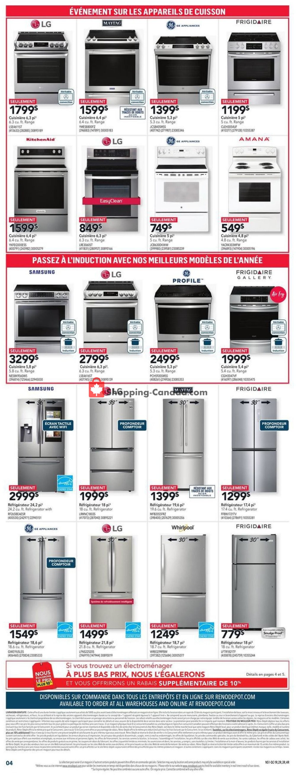 Réno Dépôt flyer from Thursday January 16, 2020 to Wednesday January 22, 2020 - page 4