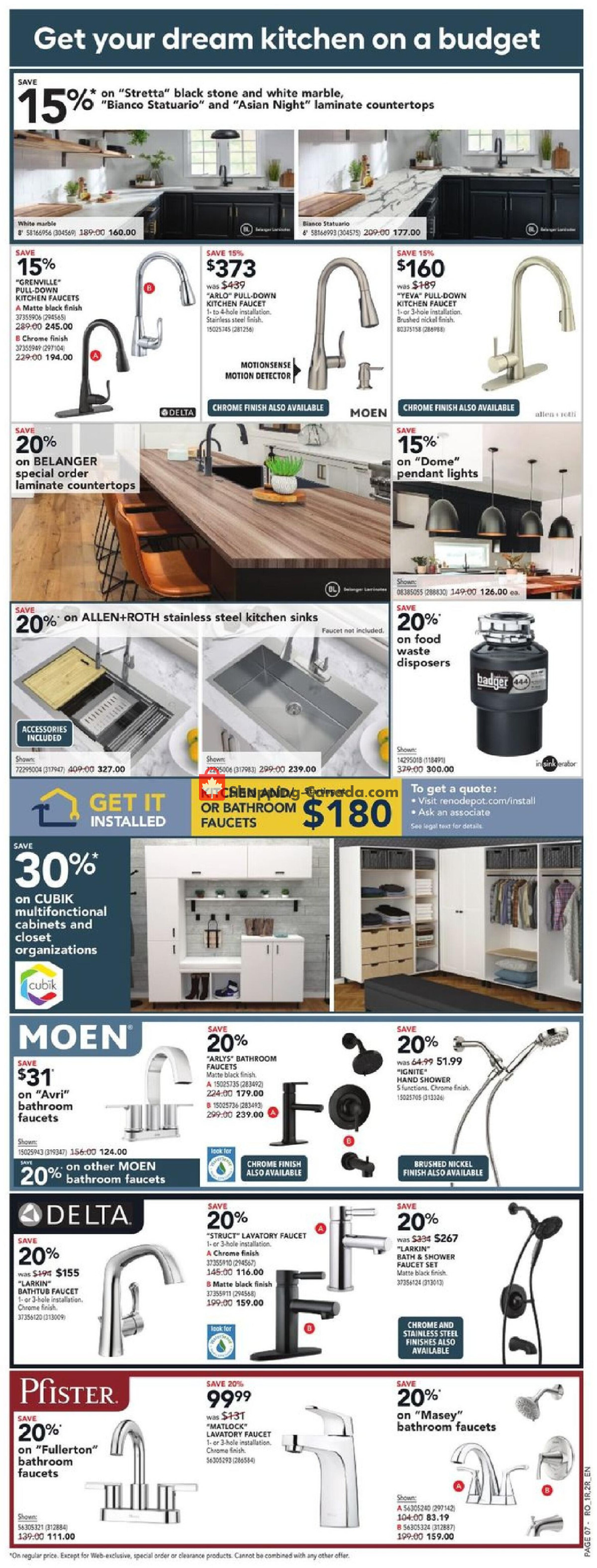 Réno Dépôt flyer from Thursday March 28, 2024 to Wednesday April 3, 2024 - page 10