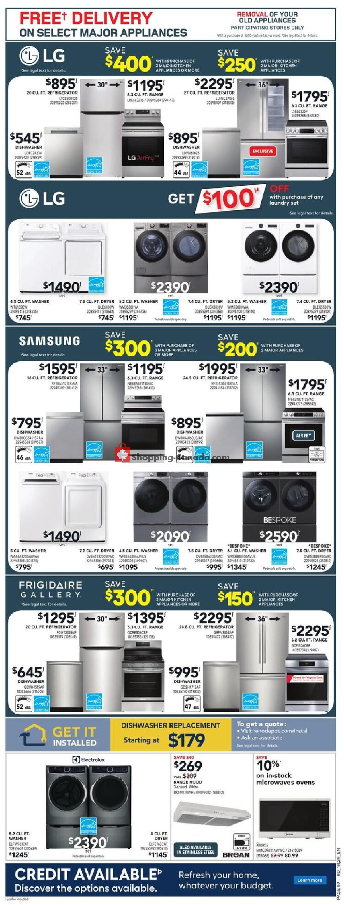 Réno Dépôt flyer from Thursday March 28, 2024 to Wednesday April 3, 2024 - page 12