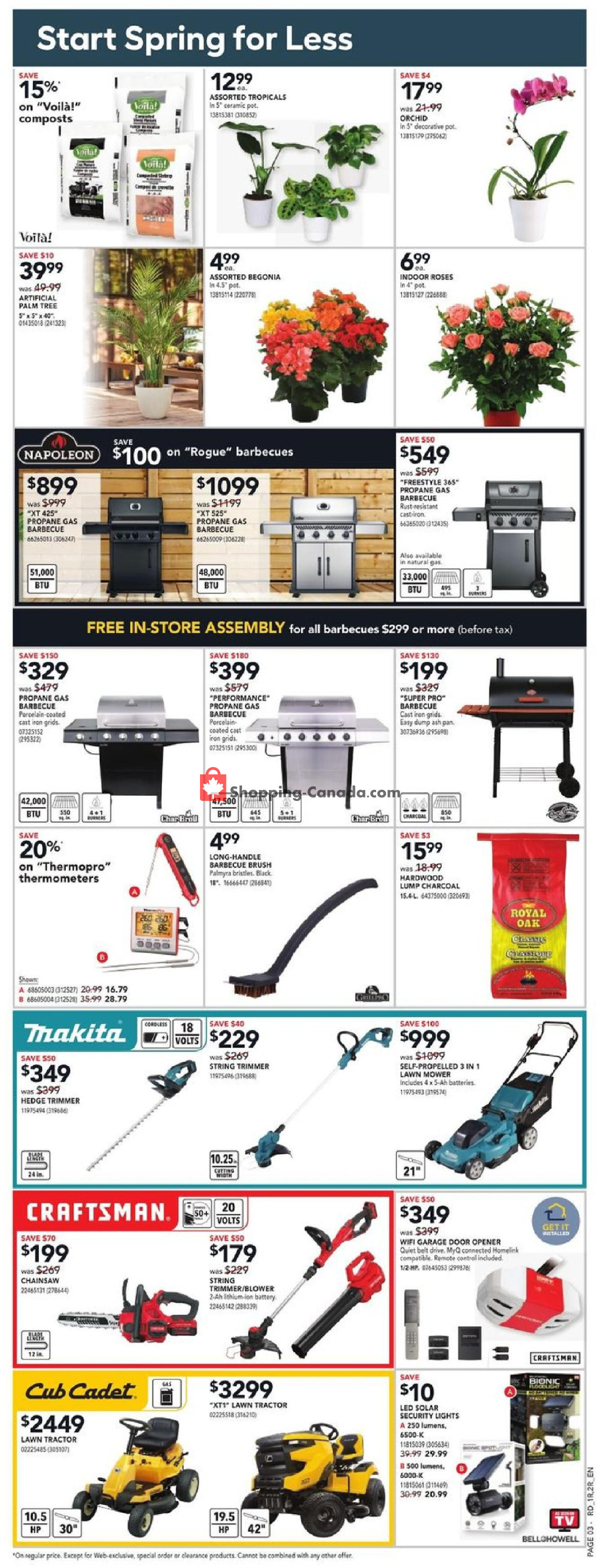 Réno Dépôt flyer from Thursday March 28, 2024 to Wednesday April 3, 2024 - page 6