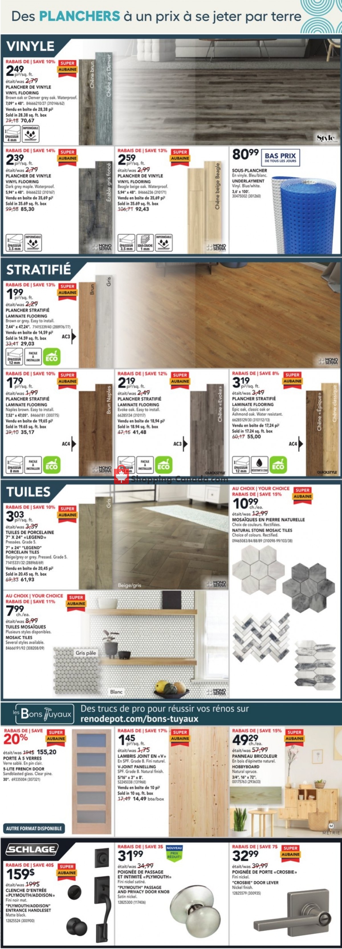 Réno Dépôt flyer from Thursday January 26, 2023 to Wednesday February 1, 2023 - page 6