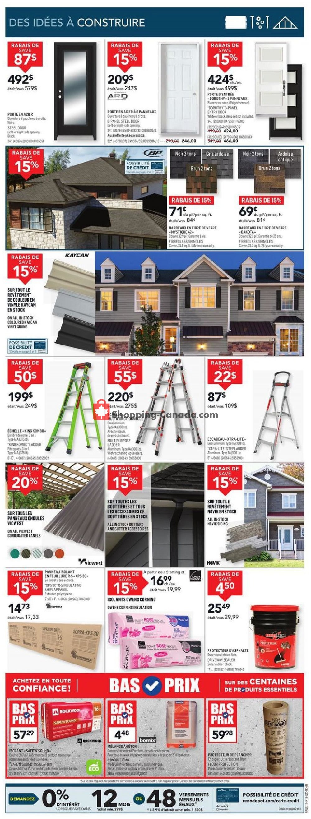 Réno Dépôt flyer from Thursday June 4, 2020 to Wednesday June 10, 2020 - page 11