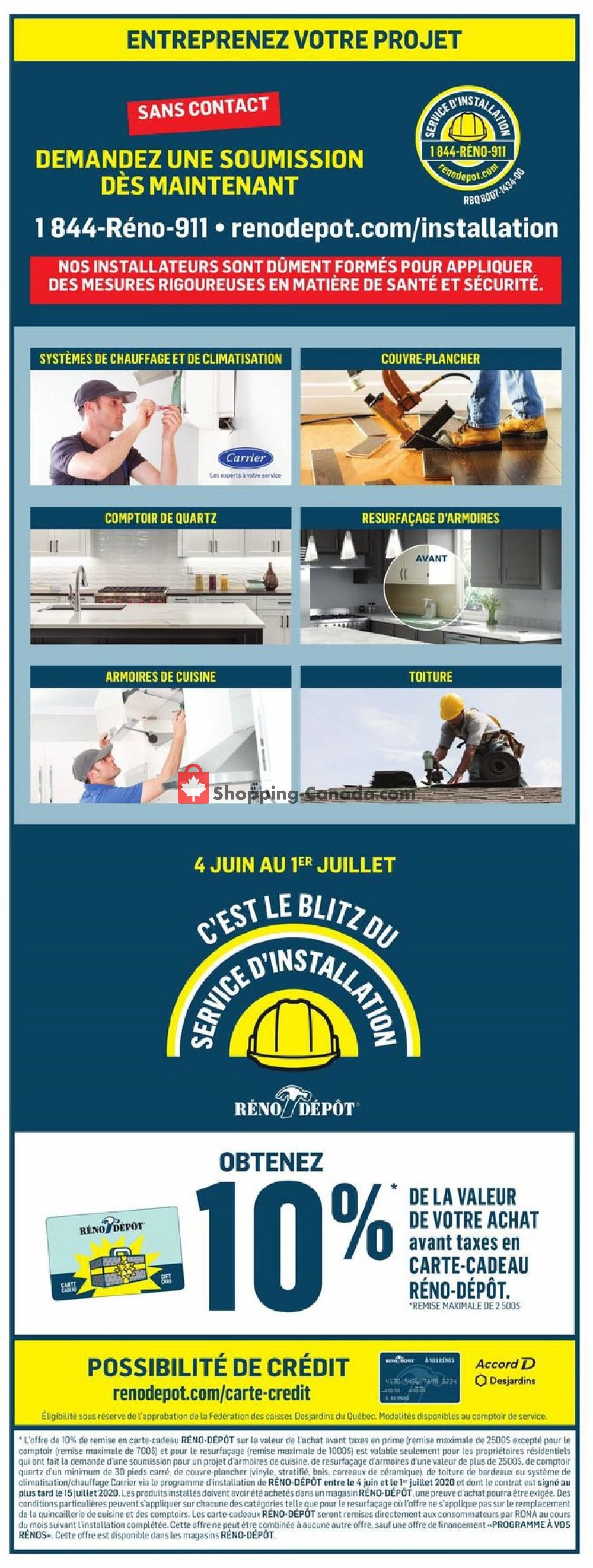 Réno Dépôt flyer from Thursday June 4, 2020 to Wednesday June 10, 2020 - page 15
