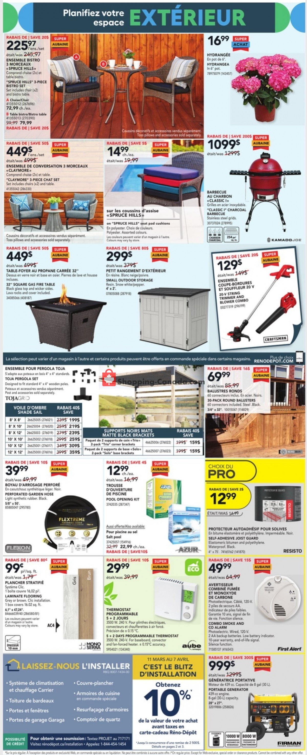 Réno Dépôt flyer from Thursday April 1, 2021 to Wednesday April 7, 2021 - page 2