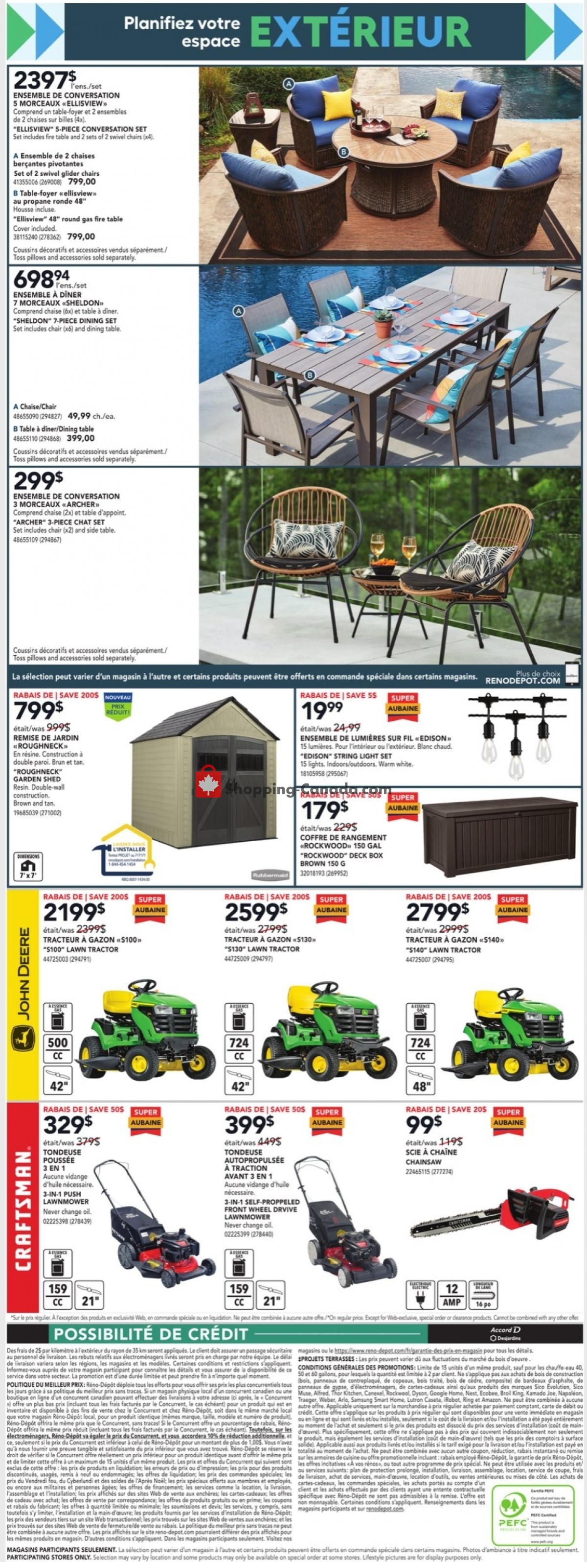 Réno Dépôt flyer from Thursday April 1, 2021 to Wednesday April 7, 2021 - page 4