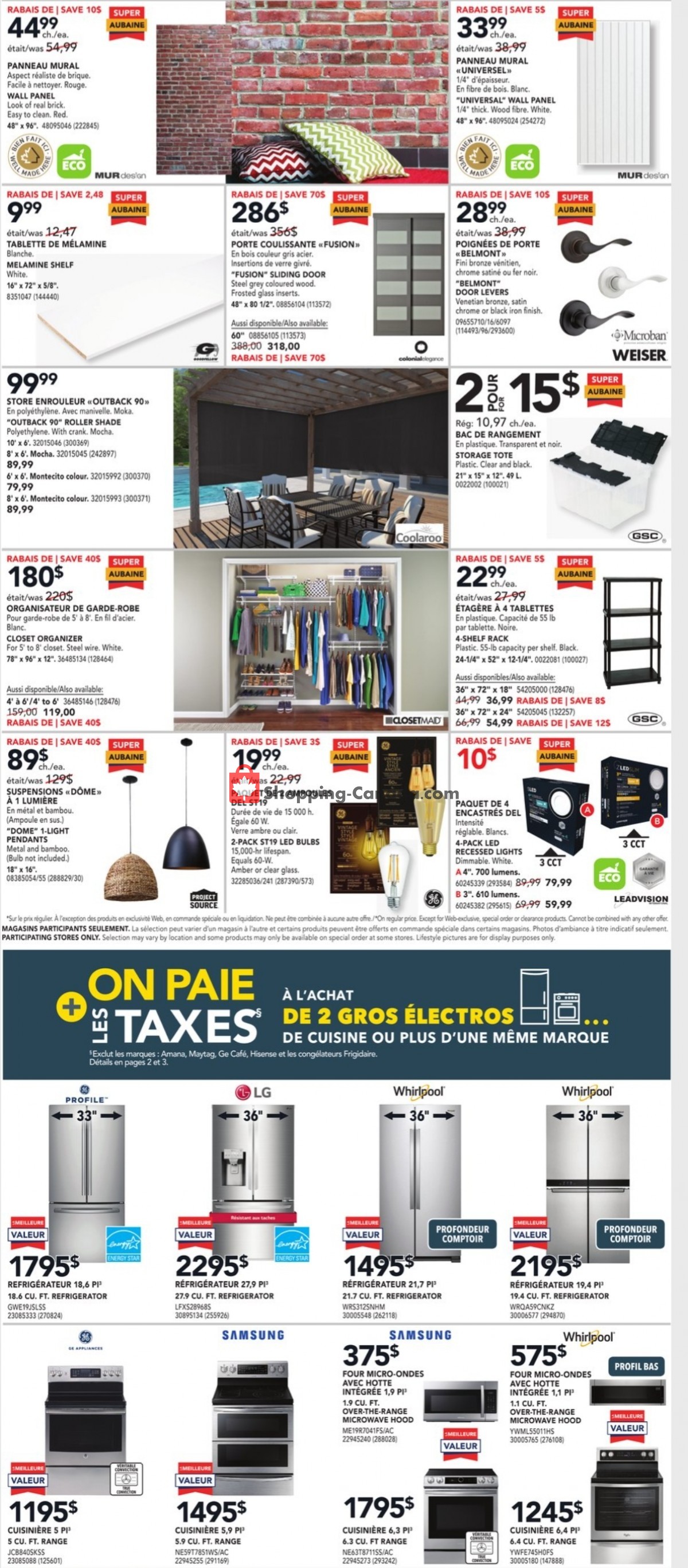 Réno Dépôt flyer from Thursday April 29, 2021 to Wednesday May 5, 2021 - page 10