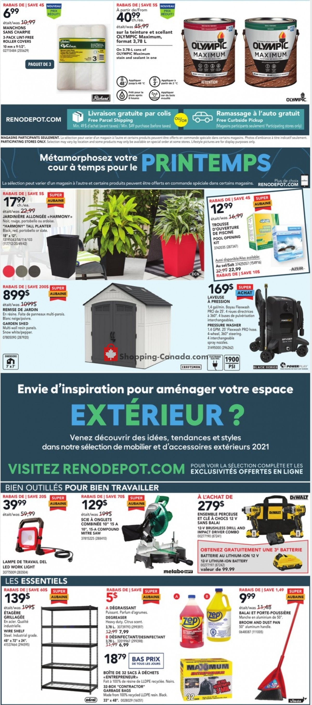 Réno Dépôt flyer from Thursday April 29, 2021 to Wednesday May 5, 2021 - page 2