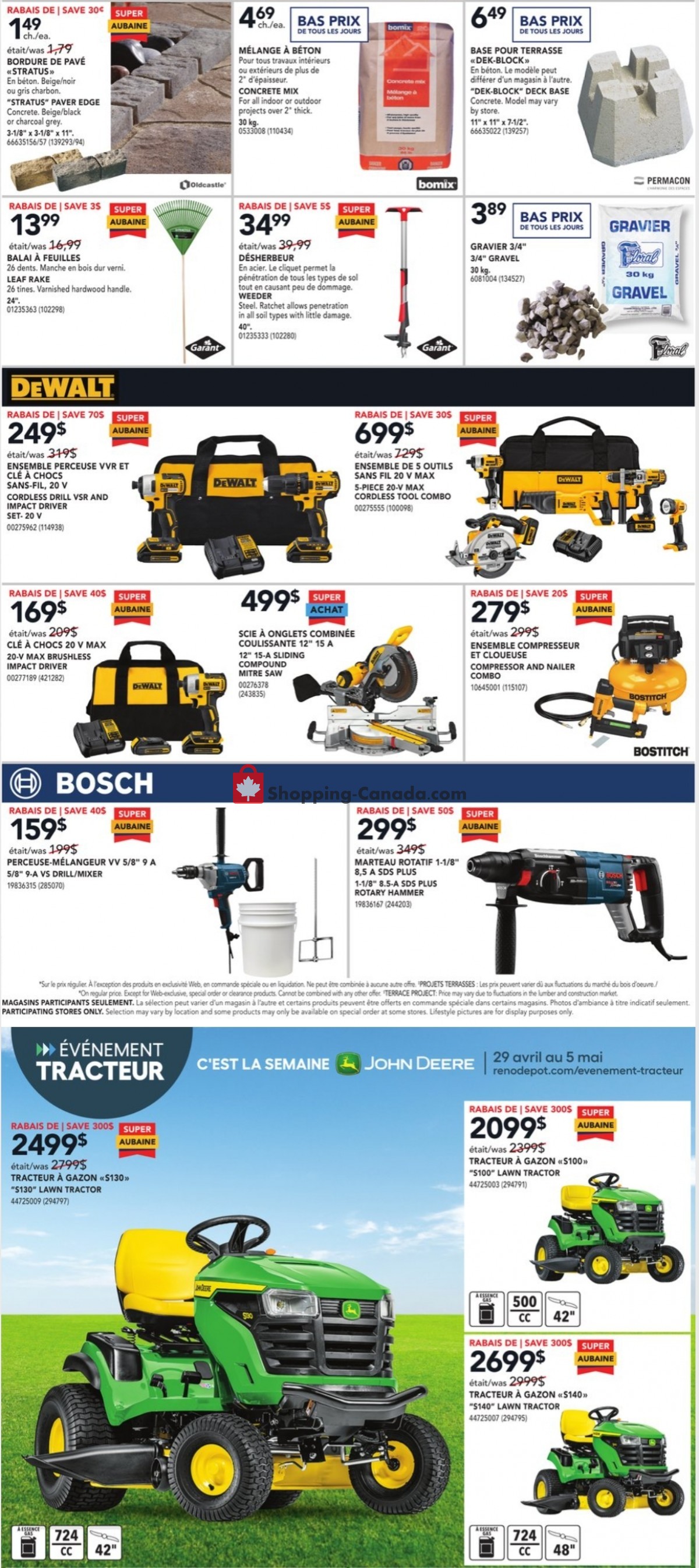 Réno Dépôt flyer from Thursday April 29, 2021 to Wednesday May 5, 2021 - page 6