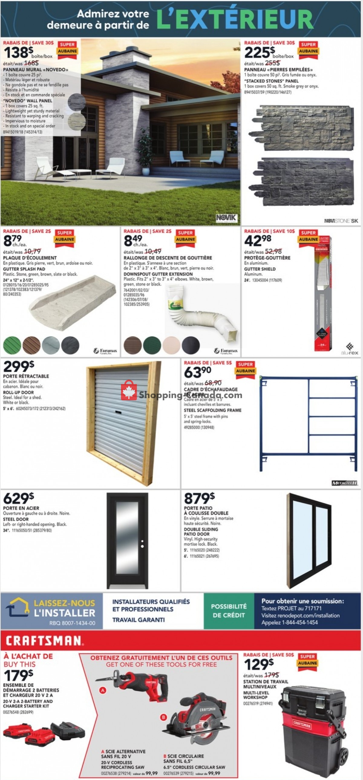 Réno Dépôt flyer from Thursday April 29, 2021 to Wednesday May 5, 2021 - page 8